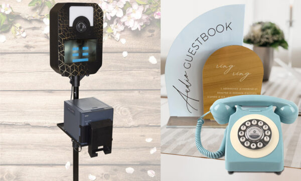 Pack Photobooth + Livre d'or audio